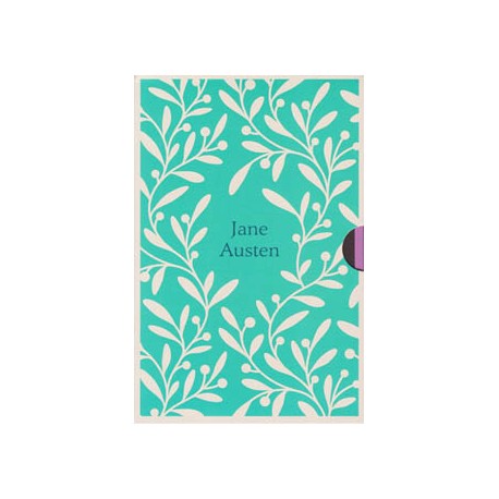 ESTUCHE JANE AUSTEN (LA ABADIA DE NORTHANGER, PERSUACION, SENTIDO Y SENSIBILIDAD, ORGULLO Y PREJUICIO, EMMA, MANSFIELD PARK)