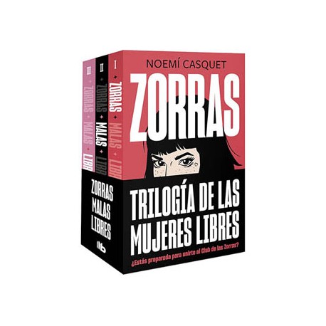 TRILOGIA DE LAS MUJERES LIBRES - ZORRAS (PACK 3 TOMOS)
